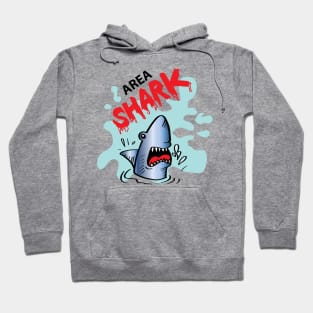 Area shark Hoodie